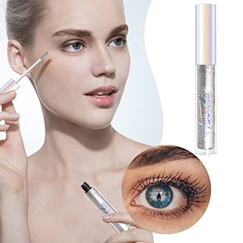 1pcstar svijetle oči Shine Charm Maskarashimmering Diamond Texture jednostavan za šminkanje za stvaranje atraktivnih trepavica za šminkanje očiju