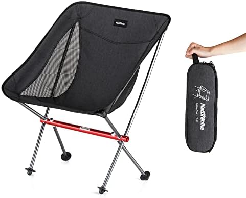 PrirodaHike Kamp stolica, sklopiva stolica sa torbama za pohranu, vanjski prijenosni stolica za