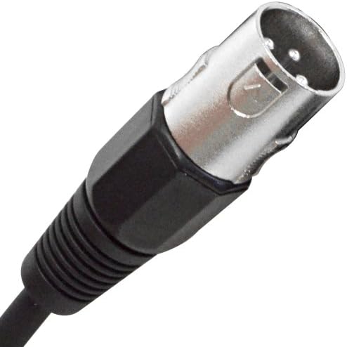 Seizmički Audio SATRXL-M10Green6 10-Feet XLR muški do 1/4-inčni TRS patch kablovi - zeleni