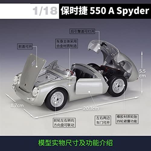 APLIQE model vozila za metalni automobil 550 a Spyder Kabriolet klasični Model livenog automobila pod pritiskom
