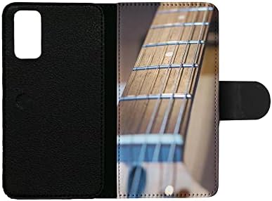 Muzika muzička gitara 6 poklopac futrole za telefon sa preklopnim novčanikom za Samsung Galaxy S20