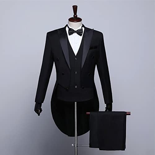 Mens Formalnoj TUXEDO jaknu set Solid Slim Fit Carcoat Blazer setovi lagana za večeru zabava za vjenčani tuks