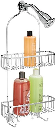 Interdesign Gia Tuš Caddy - Police za skladištenje kupaonice za šampon, balzam i sapun, polirano