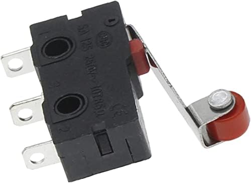 Dugme prekidača za napajanje 500kom Mini Micro Switch 3pin sa graničnim prekidačem valjka