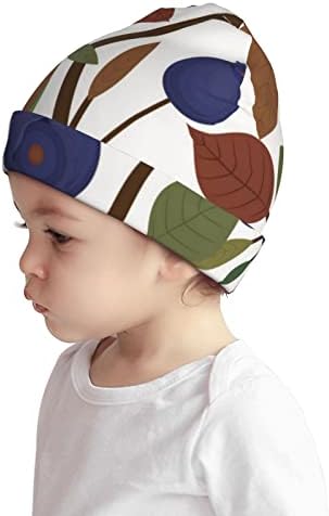 Borovnica voća toddler beanie za dječake djevojke dječje djece panize pleti zimske šešire