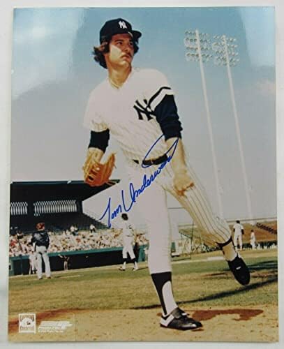 Tom Underwood potpisao je Auto Autogram 8x10 fotografija I - autogramenih MLB fotografija