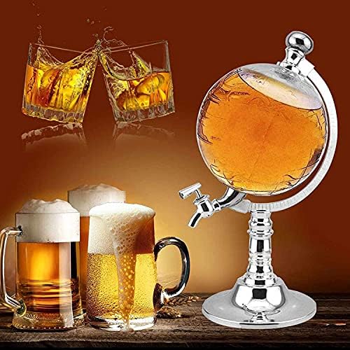 Piće Dispenzer za zabave 1,5L pivski toranj, toranj za pivo za tablicu, čist toranj pića, dizajn oblika globusa,