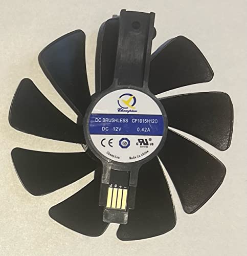 Ecowsera 95mm ventilator za Video kartice zamjena za AMD grafičke kartice grafička kartica za Sapphire Nitro RX 580 RX 570 RX 480 VGA ventilator za hlađenje Video kartice