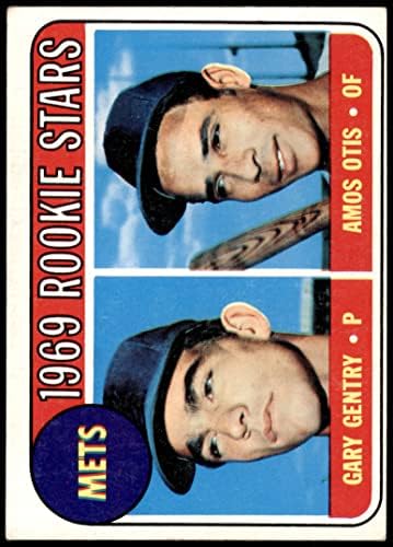 1969 TOPPS 31 Mets Rookies Amos Otis / Gary Gentry New York Mets VG / ex Mets