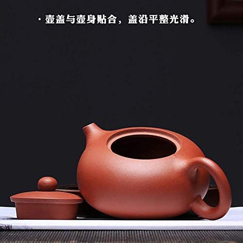 TAPOT 6.7oz Kineski Yixing Zisha Clay Xishi Pot Kungfu Kettle Kuglični otvor Filter labavi čaj