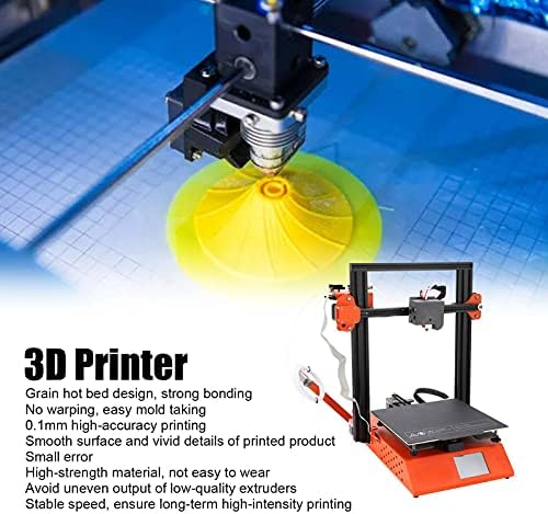 3D komplet za štampač narančasta visoko preciznost Industrijski metalni proizvođač mašina