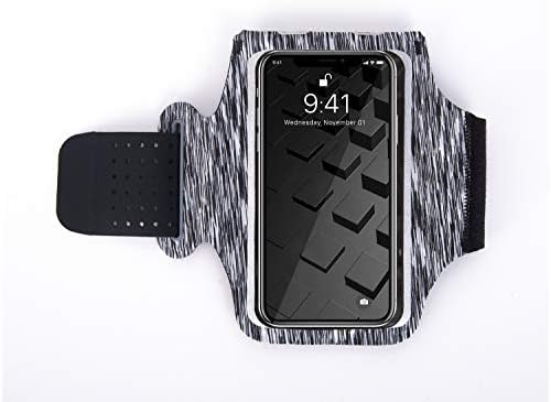 Qiain-Xi iPhone X / 6p / 7p / 8P / 6X Plus Samsung Note8 / S8 + / S7Edge Vodootporni mobilni rukav za ruke s podesivim elastičnim opsegom i privjeskom prikladnim za trčanje, hodanje, planinarenje