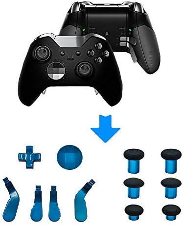 E-mods Gaming 12 u 1 - Metal Mod 6 zamijeni palčiće Joysticks, 4 vesla i 2 DPads sa otvorenim alatom za Xbox