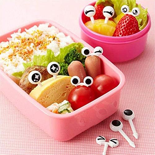 Taveky 30kom plastične životinje hrana voće Picks viljuške Bento Box Decor Set kutija za ručak dekorativna