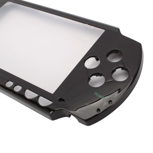 Crni poklopac prednje ploče za Sony PSP 1000