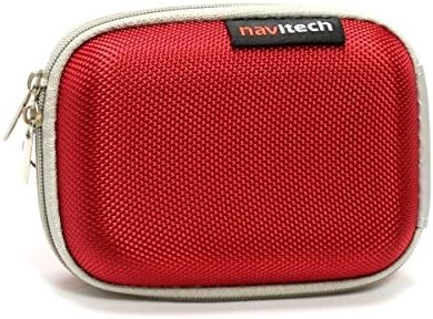 Navitech Crvena tvrda zaštitna torbica za sat/narukvicu kompatibilna sa Yamay HR monitorom otkucaja
