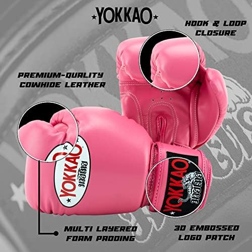 Yokkao Matrix Muay Thai Boxing rukavice | Premium kožna obuka i sparing rukavice za muškarce i žene | Pobjedničke bokserske rukavice | Probijanje rukavica