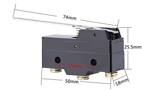 WEREVU 1kom LXW5-11N1 3A mikro granični prekidač duga poluga ruka SPDT Snap Action CNC novo