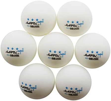 MAPOL 50 bijele lopte za stoni tenis sa 3 zvjezdice Premium trening Ping Pong lopte