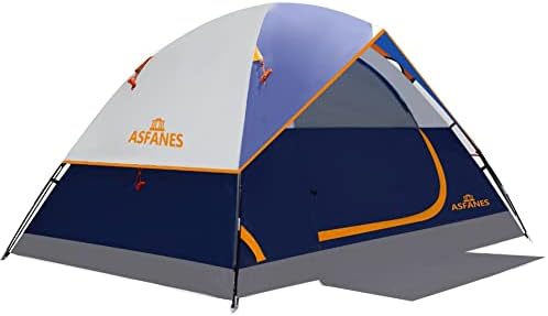 ASFANES 1/2/3/4 osobe Kupovi za kampiranje Vanjski prijenosni šator s kampovanjem Tarp, vodootporan Easy Pop