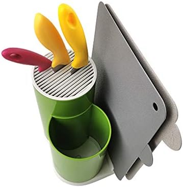 Wpyyi držač noža Kreativni kuhinjski noževi stalak za odlaganje umetnuti makaze za noževe Organizator Nož Set stalak alat