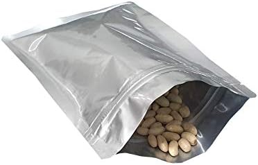 DS M&T Mylar ziplock torbe za dugoročno čuvanje hrane srebro