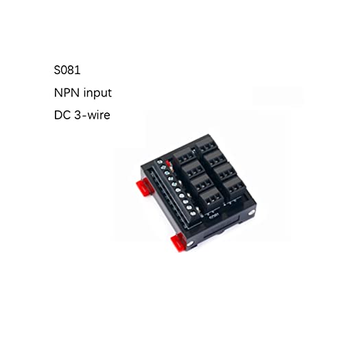 Senzorski terminalni Blok 2-žični 3-žični 8-bitni modul za prijenos ulaza S080 /S082 LED indikator ožičenja opruge