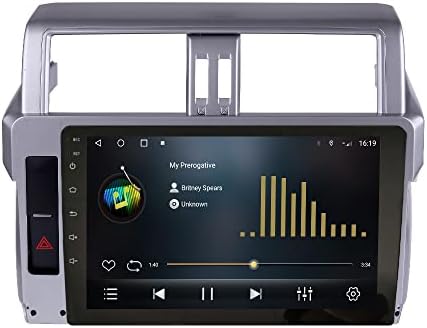 Android 10 Autoradio auto navigacija Stereo multimedijalni plejer GPS Radio 2.5 D ekran osetljiv na dodir forToyota Landcruiser Prado 2014-2017 Okta jezgro 3GB Ram 32GB ROM