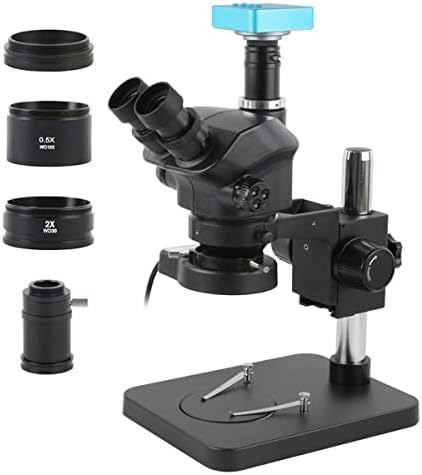 Oprema za mikroskop 48mp 2k USB Video Kamera 7x-50x Simul-Focal Trinokularni mikroskop Zoom Stereo Microscope Lab potrošni materijal