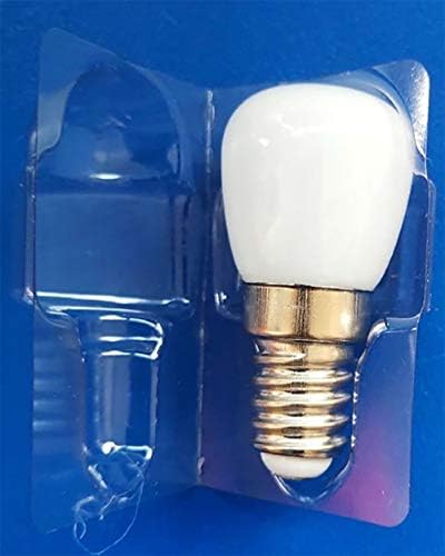 BesYouSel 2W LED sijalica za frižider E14 LED sijalica za frižider 15w ekvivalentna 6000K dnevna svjetlost Bijela 110v lampa za mikrovalnu pećnicu sa zamrzivačem, kućno osvjetljenje, pakovanje od 4