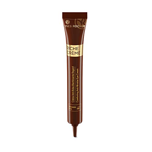 Yves Rocher krema za oči Riche Crème Utesio je anti-bora s dragocjenim uljima, za zrelu kožu + suhu kožu, 14 ml Tube