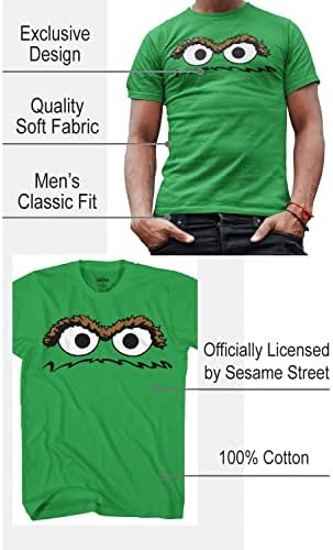 Sesame Street Oscar lice za odrasle muške grafičke majice