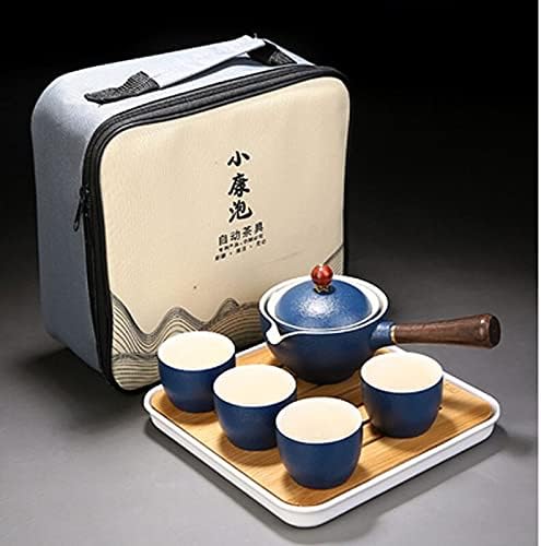 Keramički gongfu Kung FU čaj set Cup filter čajnik sa drvenom ručicom Boide-ručka Automatski predenjeni