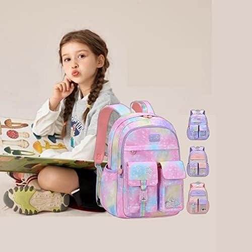 Slatki Dječiji ruksak za djevojčice torba za osnovnu školu izdržljive torbe za knjige u vrtiću za djevojčice