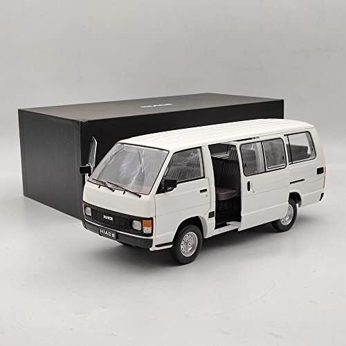 1: 18 za Toyota HIACE H50 1986 Van Diecast igračke modeli automobila pokloni kolekcija potpuno otvorena Bijela