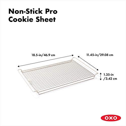 OXO Dobro koštac Non-Stick Pro 12 Cup muffin Pan & Dobro koštac Non-Stick Pro hlađenje Rack