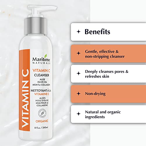 Maritime NATURALS all Canadian vitamin C sredstvo za čišćenje lica-Anti Aging, Breakout sredstvo za pranje