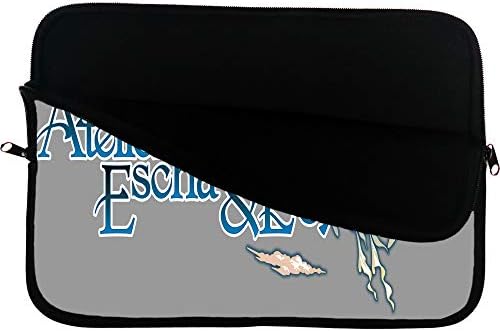 Atelier Escha & Logy: Alchemists of the Dusk Sky Anime laptop Sleeve-15 Inch torba za Laptop sa površinom podloge za miš-Anime Računarska torba