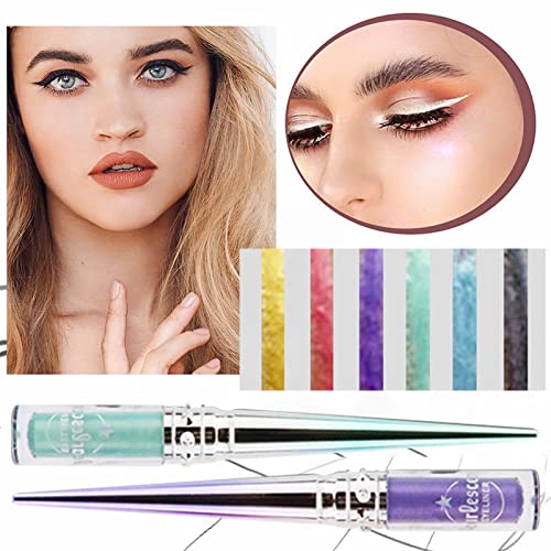 Cosplay Eyeliner boja šminka boja Eyeliner Liquid New 6 boja znoj bez boje Rainbow Neonski Eyeliner olovka