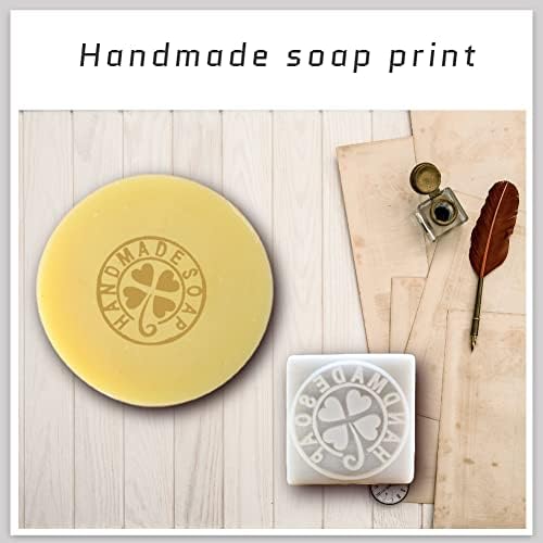 ZQWE DIY SAWAAP Mark White smola sapun sa sapunom Prirodni ručno rađeni sapun ili cvjetni uzorak Ispis