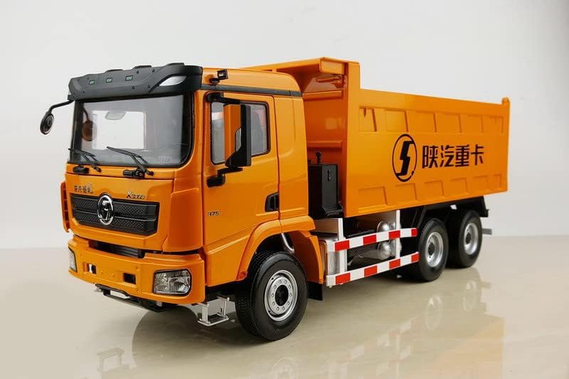 Shanqi Delong X3000 6x4 375 rudarski Kiper Kiper Žuti 1/24 Diecast kamion unaprijed izgrađen Model