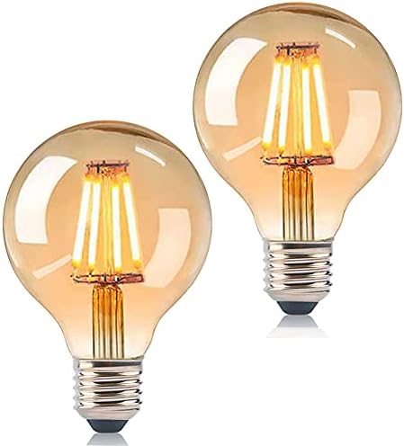 TFLABS LED sijalica, 4W LED Globe Edison sijalice 40W ekvivalentne G80 Vintage sijalice, 2700k