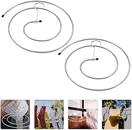 ULTNICE spiralni oblik stalak za sušenje, vješalica za stalak za veš za spavaonicu posteljina prekrivač prekrivač