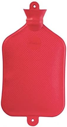SANGER X-velika gumena flaša za toplu vodu od 2,5 litara u crvenoj boji-proizvedena u Njemačkoj