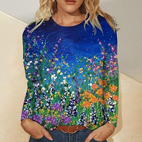 Žene Jesen Ležerne prilike Ženske pletene pletene ploče Tunike vrhovi gumb dugih rukava u docru Henley majice