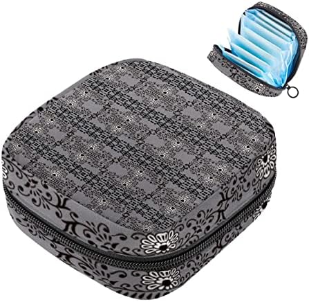 Tamno siva uzorka sanitarne torba za salvetu, munstrualna jastučna torba gaćice gaćice tampon