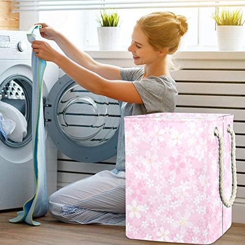 DJROW Cherry Blossom Pink Spring Flowers deka kanta za skladištenje odeća igračke u spavaćoj sobi kupatilo