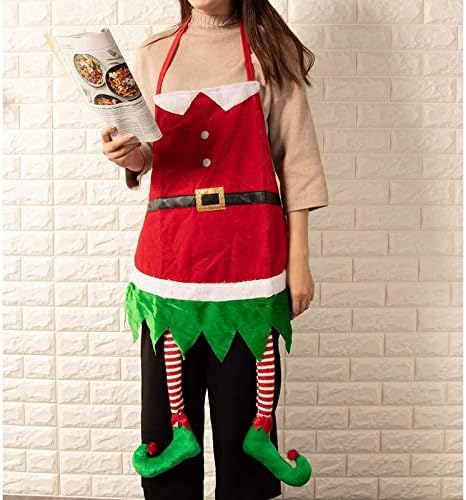 Juvale Elf Božićna pregača sa visećim nogama, poklon za odmor