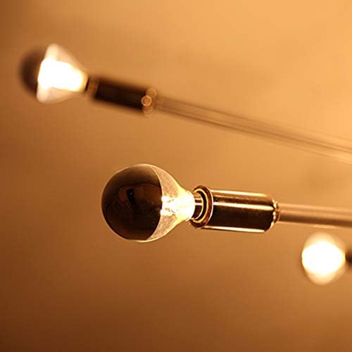 Lxcom rasvjeta Polukromna sijalica 2W zatamnjiva G45 Edison LED sijalica zlatno ogledalo sa vrhom Vintage LED