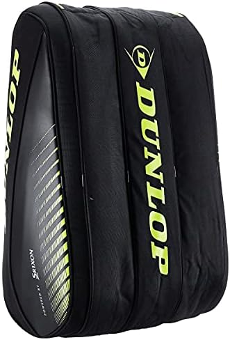 Dunlop Sports SX Performance 12-reket termo teniska torba, crna / žuta